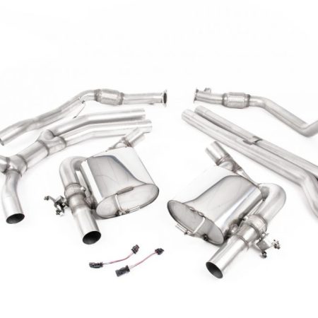 Milltek Valved & Non-Resonated Race Catback Exhaust System for B9 Audi RS4 & RS5 Sportback (non-OPF / GPF)