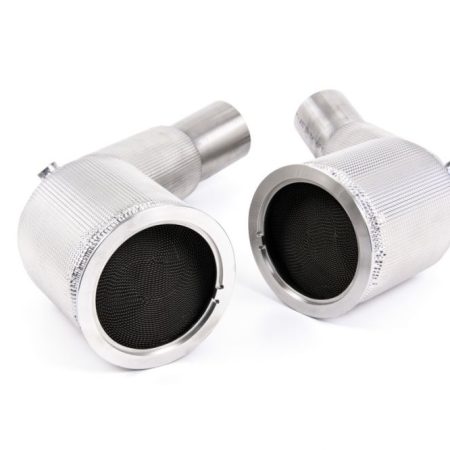 Milltek Large Bore Downpipes with Hi-Flow Sports Cats for C8 Audi RS6 / RS7 and D5 Audi S8