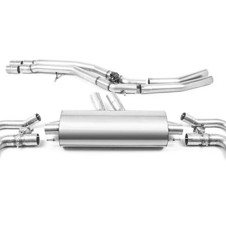 Milltek Valved Front-Pipe-Back Exhaust System w/ EC Approval for 4MN Audi RSQ8