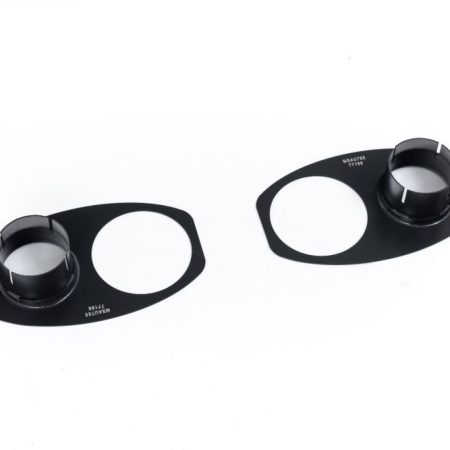 Milltek Cerakote Black Exhaust Tip Finisher Plates for C8 Audi RS6 / RS7
