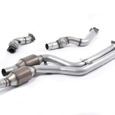 Milltek Large Bore Downpipe Set with Hi-Flow Sports Cats for F8X BMW M3 / M4
