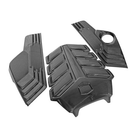 Exotic Car Gear Carbon 3-Piece Engine Bay Set for Lamborghini Urus [ECG-LAM-UR3EB-BL/ECG-LAM-URS3EB/ECG-LAM-URF3EB/ECG-LAM-URFS3EB]