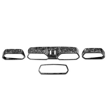 Exotic Car Gear Forged Carbon 4-Piece Dash Vent Covers for Lamborghini Urus [ECG-LAM-URF4DVC]