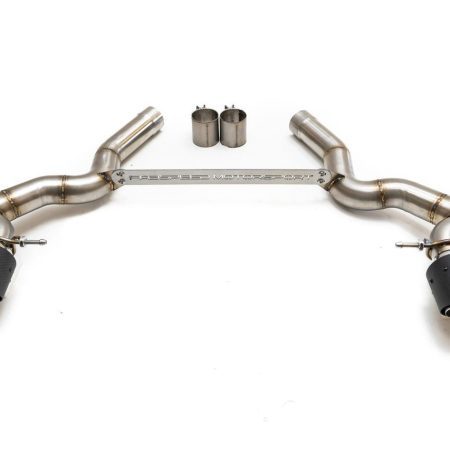 Fabspeed Muffler Bypass with Quad Tips for BMW F90 M5