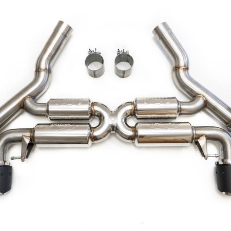 Fabspeed Valvetronic Exhaust System with Quad Tips for BMW F90 M5