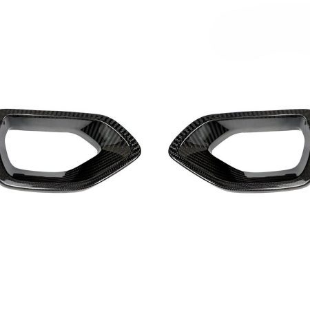 AutoTecknic Dry Carbon Grille Snorkel Set for LD Dodge Charger SRT Scat Pack