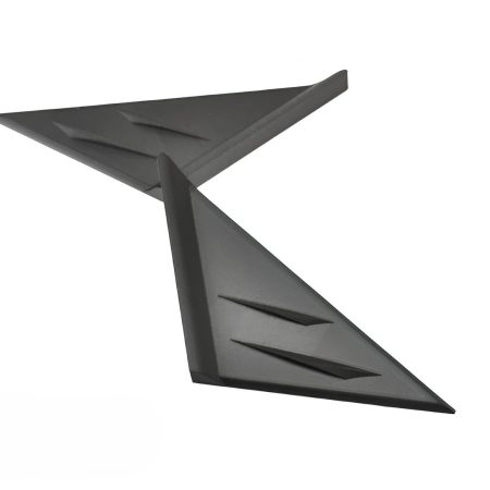 AutoTecknic Matte Black Ver. II Side Mirror Wind Deflector Set for A90 / A91 Toyota GR Supra