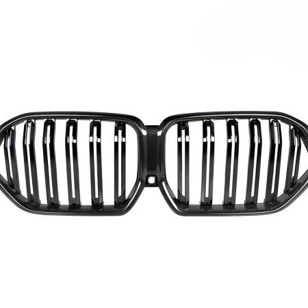 AutoTecknic Dry Carbon Dual-Slats Front Grille for G06 BMW X6