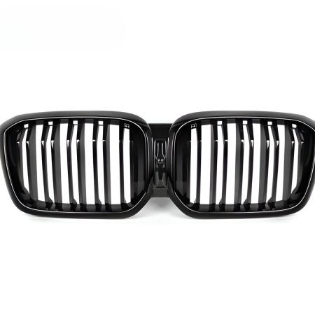 AutoTecknic Glazing Black Dual-Slat Front Grille Set for G0X BMW X3 / X4 (facelift)