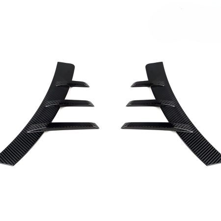 AutoTecknic Dry Carbon Rear Fender Arch Trim Set for G87 BMW M2