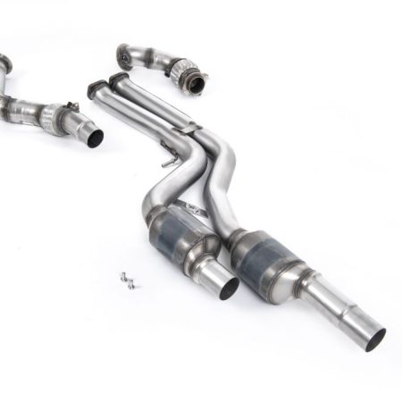 Milltek Large Bore Downpipe & Race GPF / OPF Pipe with Hi-Flow Sports Cats for F8X BMW M3 and M4 (OPF / GPF)