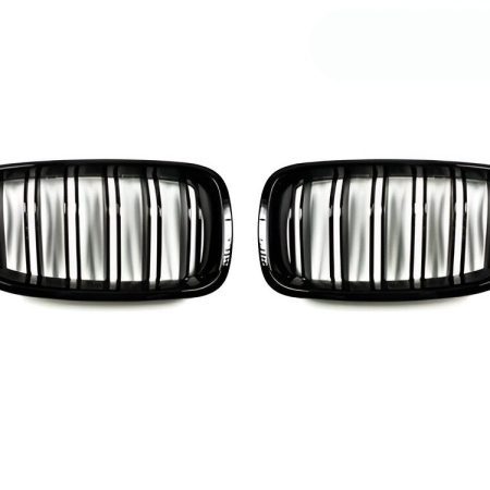 AutoTecknic Dual-Slats Front Grille Set for F10 BMW 5 Series & M5