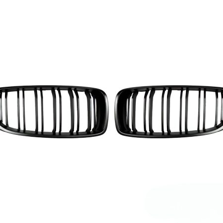 AutoTecknic Dual-Slats Front Grille Set for FXX BMW 4 Series / M3 / M4