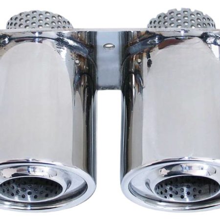 CARGRAPHIC Double-End Sport Tailpipes for 997 / 991 Porsche 911 GT3 & GT3 RS