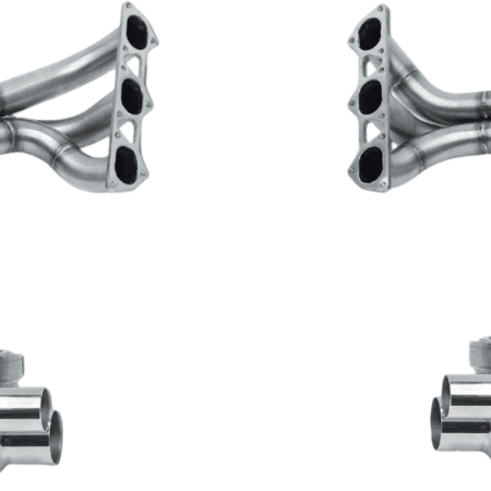 CARGRAPHIC Sports Exhaust Kit w/ Race Silencers for 991 Porsche 911 GT3 / GT3 RS / R