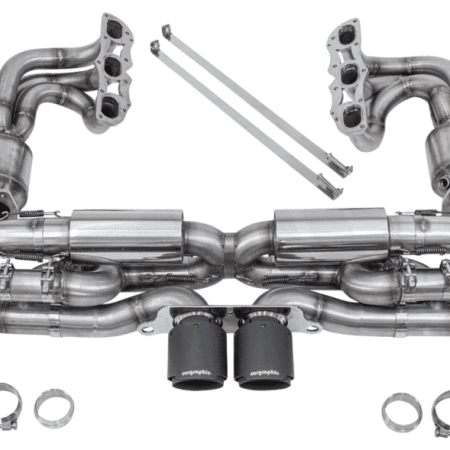CARGRAPHIC GT3-Look Valved Cylinder-Back Exhaust System for 991.1 Porsche 911 Carrera / 4 / 4S / GTS / S