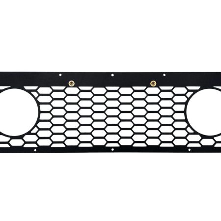 Rampage Fabrication Black Center-Exit Exhaust Grille for 4S Audi R8 (pre-facelift)