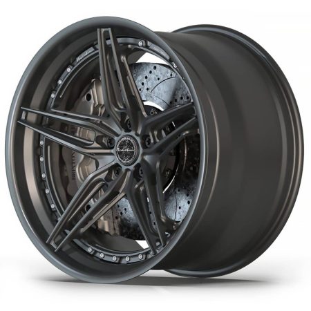 Brixton Forged FDE Series FDE02 Three-Piece Wheel