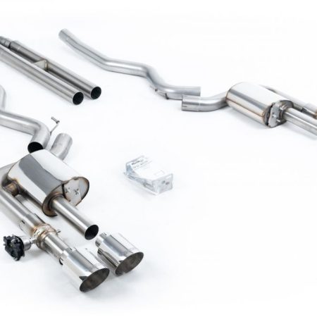 Milltek Valved & Non-Resonated Catback Exhaust System for S550 Ford Mustang Mach 1 and S650 Mustang Dark Horse