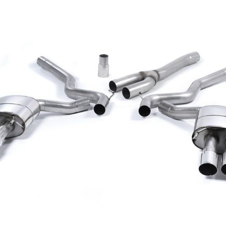 Milltek Catback Exhaust System for S550 Ford Mustang EcoBoost (Roush valance)