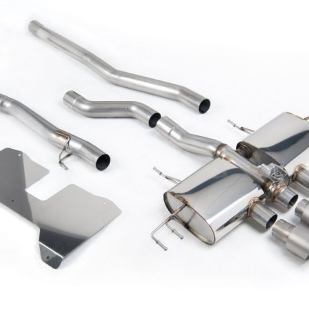 Milltek Valved & Non-Resonated Catback Exhaust System w/ OE-Style Tips for FL5 Honda Civic Type R