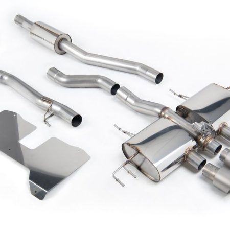 Milltek Valved Road+ Catback Exhaust System w/ OE-Style Tips for FL5 Honda Civic Type R