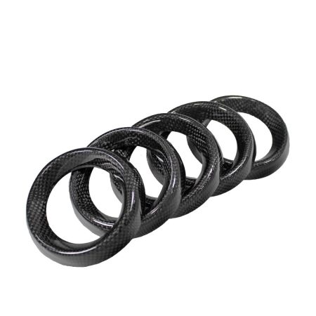 Exotic Car Gear Carbon Dash Vent Ring Covers for Ferrari 360 / F430 [ECG-FER-3F4VRS]