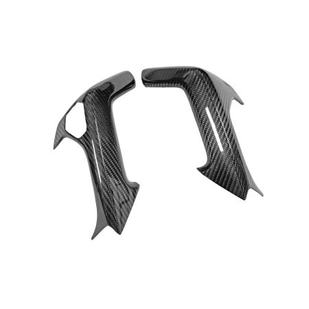 Exotic Car Gear Carbon Inner Door Handle Covers for LP580-2 / LP610-x / LP640-x Lamborghini Huracan, Evo, STO and Tecnica [ECG-LAM-HUIDHC-2X/ECG-LAM-HUIDHC-FO]