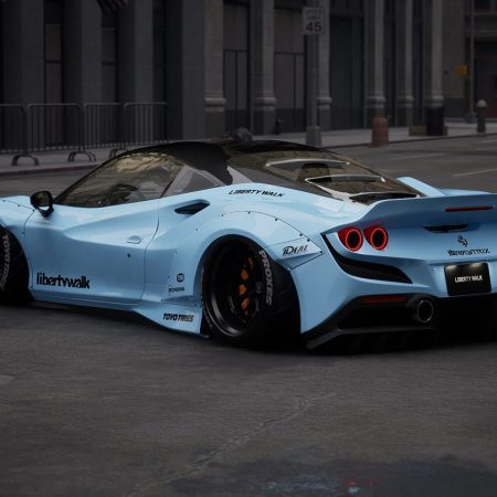 Liberty Walk LB-WORKS Ver. 2 Duckbill Wing for Ferrari F8 Tributo