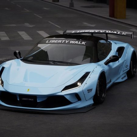 Liberty Walk LB-WORKS Widebody Kit for Ferrari F8 Tributo