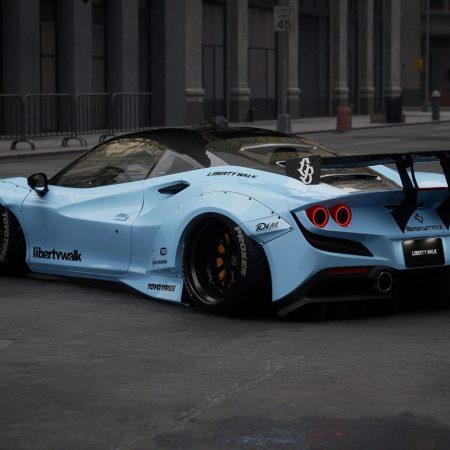 Liberty Walk LB-WORKS Ver. 1 GT-Wing for Ferrari F8 Tributo