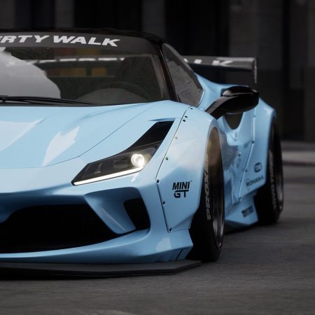 Liberty Walk LB-WORKS Front Diffuser for Ferrari F8 Tributo