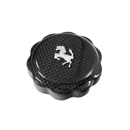 Exotic Car Gear Carbon Oil Cap Cover for 2000+ Ferrari [ECG-FER-OFC]