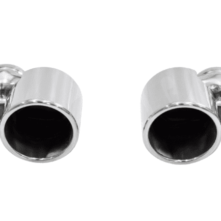CARGRAPHIC Rolled-In Double End Tailpipe Set for 991.1 Porsche 911 Carrera / Carrera 4
