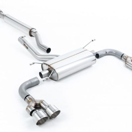 Milltek Resonated Catback Exhaust System (for TRD rear diffuser) for ZN8 Toyota GR86