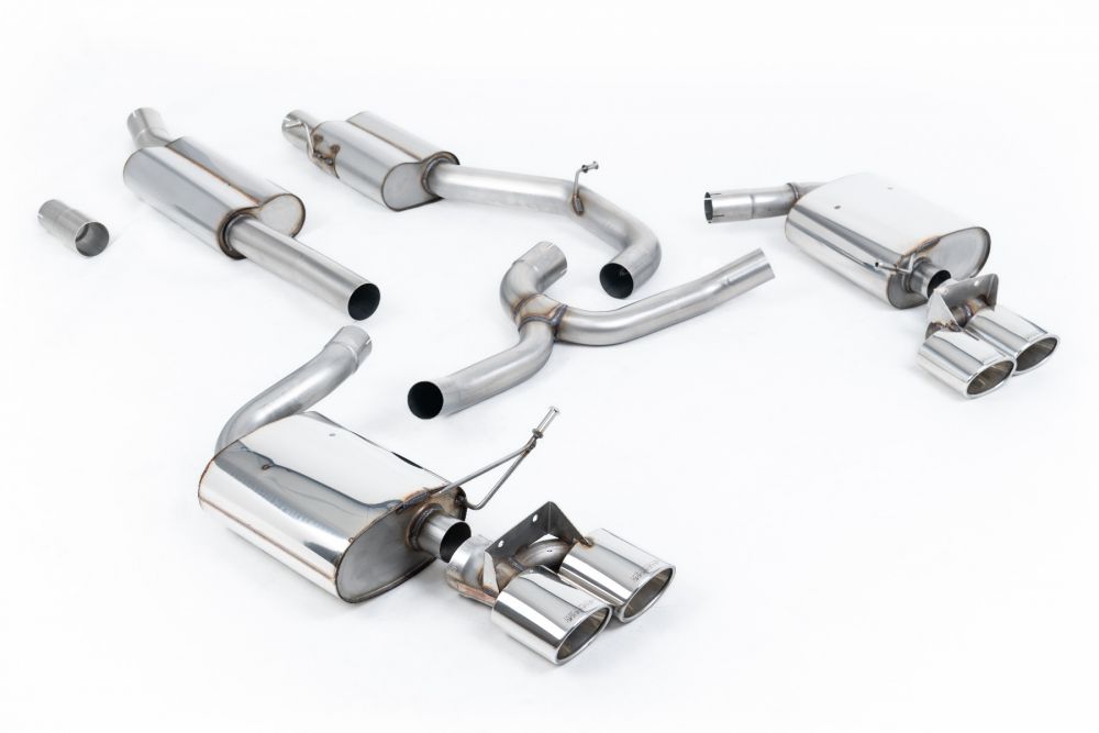 Milltek Catback Exhaust System for MK7.5 Volkswagen Golf R Estate