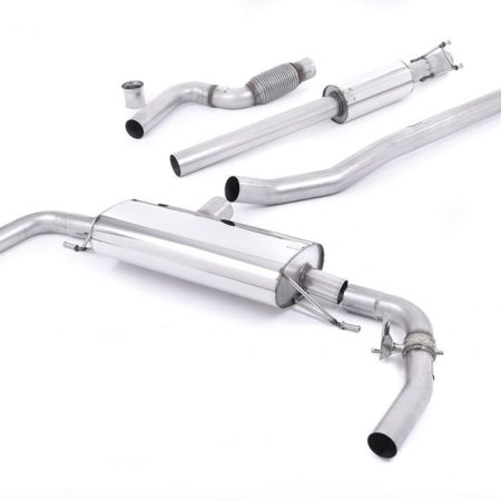 Milltek Valved Catback Exhaust System for C117 Mercedes-AMG CLA45
