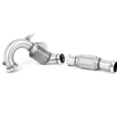 Milltek Large-Bore Downpipe with Hi-Flow Sports Cat & GPF-OPF Bypass for W177 Mercedes-AMG A45 / S and C118 CLA45 / S