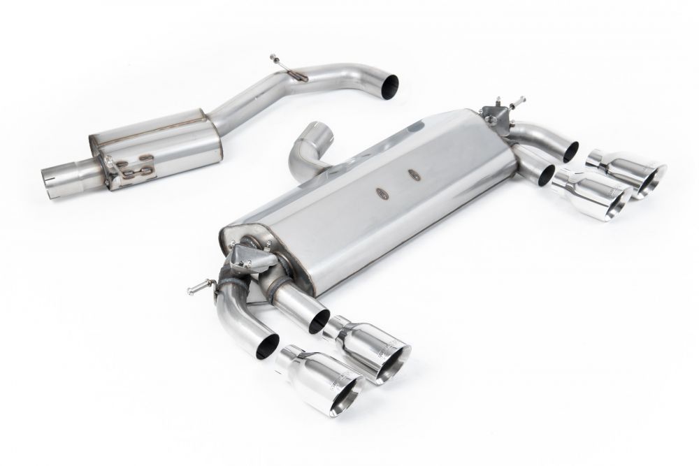 Milltek Valved & Resonated Catback Exhaust System w/ EC Approval for MK7 Volkswagen Golf R