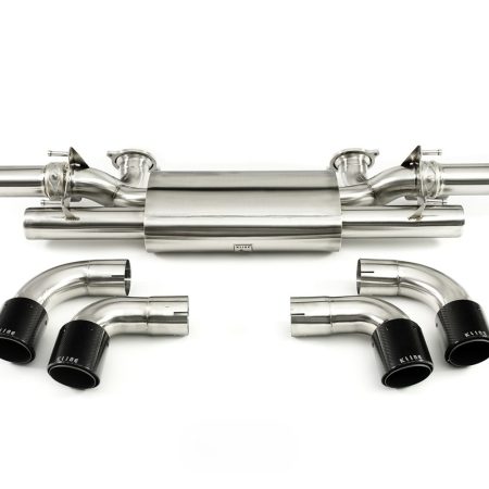 Kline Innovation Valvetronic Catback Exhaust System w/ Carbon Tips for AM6 Aston Martin Vantage