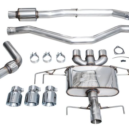 AWE Tuning Touring Edition Exhaust System w/ Chrome Silver Tips for DE5 Acura Integra Type S