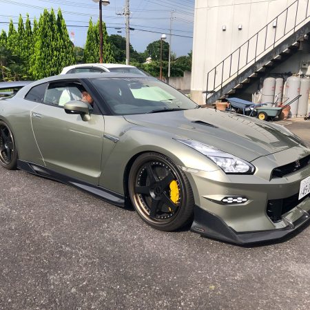 VeilSide Ver. I Front Lip-Spoiler for EBA-R35 Nissan GT-R