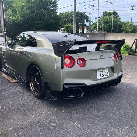 VeilSide Ver. I Rear Wing for EBA-R35 Nissan GT-R