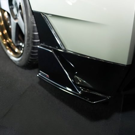 VeilSide Ver. I Rear Half-Spoilers for EBA-R35 Nissan GT-R