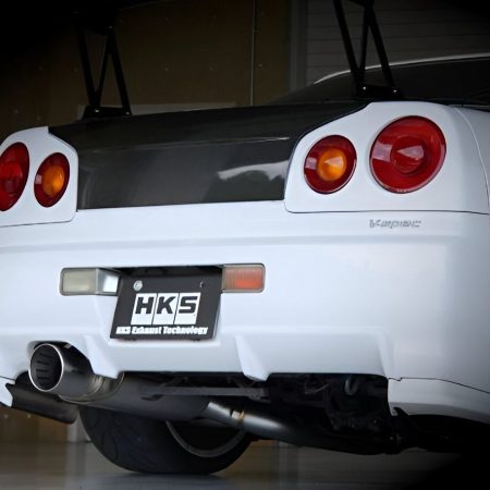HKS Urban Matte Edition Super Turbo Exhaust System for R34 Nissan Skyline GT-R