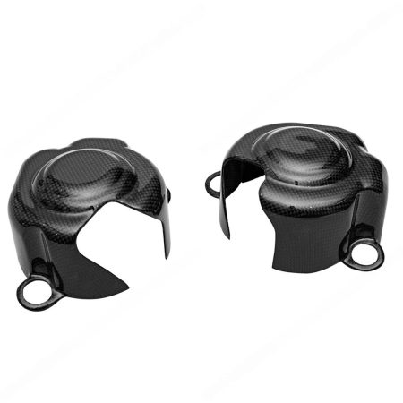 Exotic Car Gear Carbon Fuel Pump Covers Ferrari 458 Italia / Spider [ECG-FER-FPC]