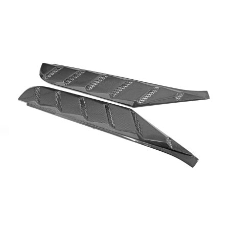 Exotic Car Gear Carbon GT Rear Engine-Bay Louvers for Ferrari 458 Italia [ECG-FER-458ELGT]