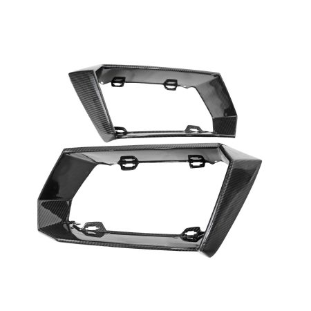 Exotic Car Gear Carbon Front Bumper Air Intake Finishers for LP700-4 Lamborghini Aventador