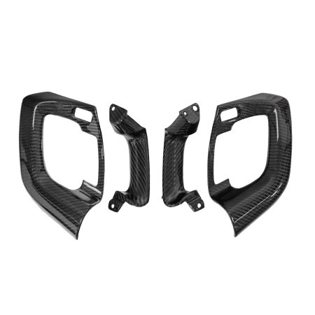 Exotic Car Gear Carbon Door Grab Handle Trim for LP550-4 / LP560-4 / LP570-4 Lamborghini Gallardo (facelift) [ECG-LAM-GAIDHT]