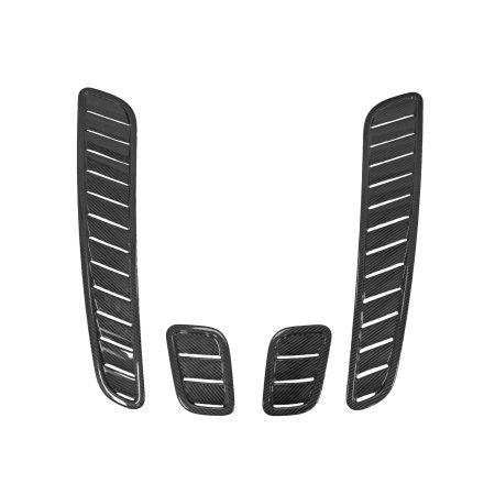 Exotic Car Gear Carbon 4-Piece Hood Vents for Aston Martin Vantage [ECG-AM-V12HV]